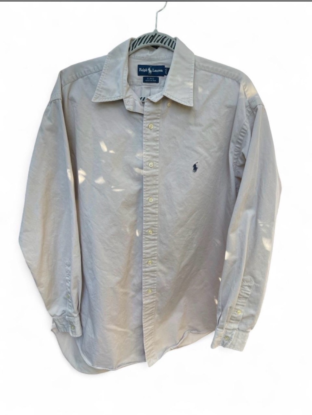 Vintage Ralph Lauren Blake 100% Cotton Khaki Heavy L Preppy Old Money Preppy